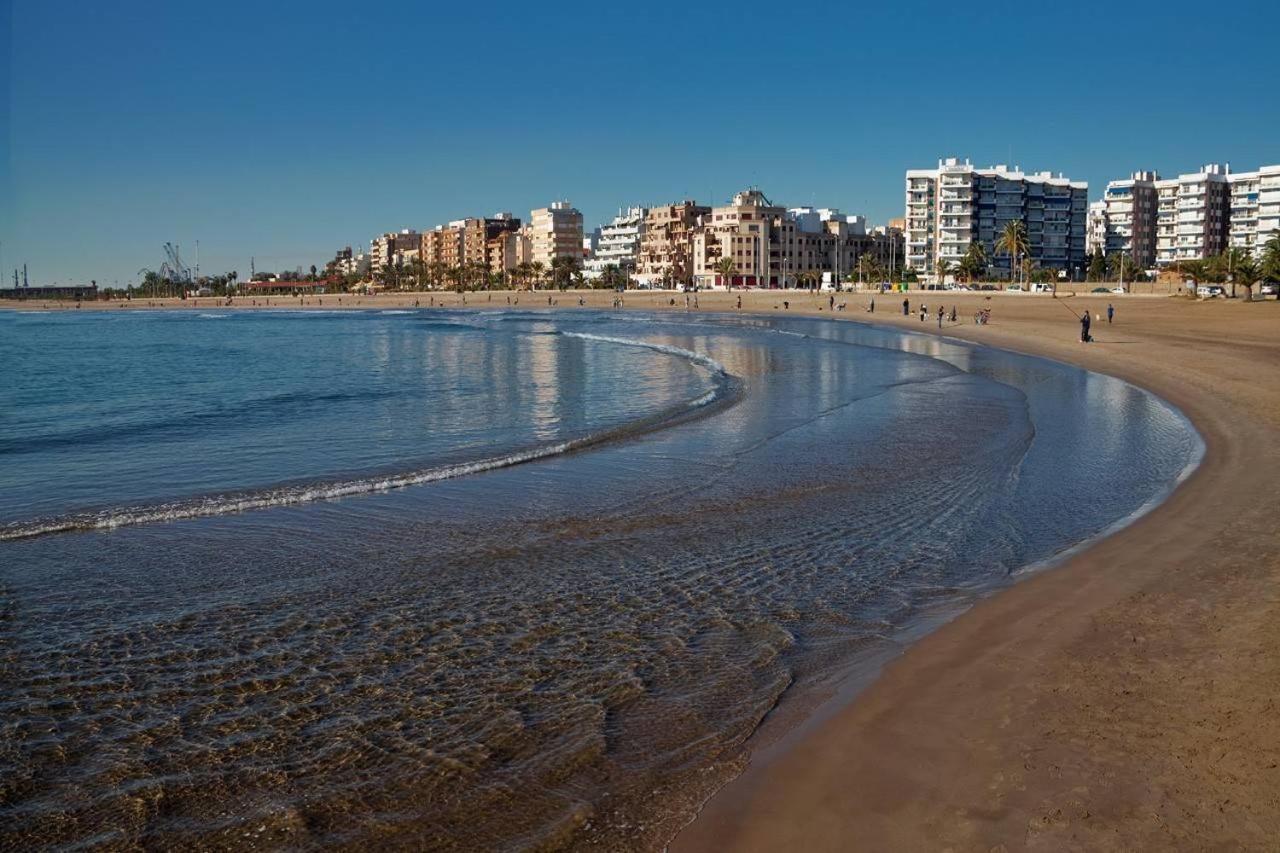 Moderno Piso Con Vistas En Puerto De Sagunto Vt-52189-V Lägenhet Exteriör bild