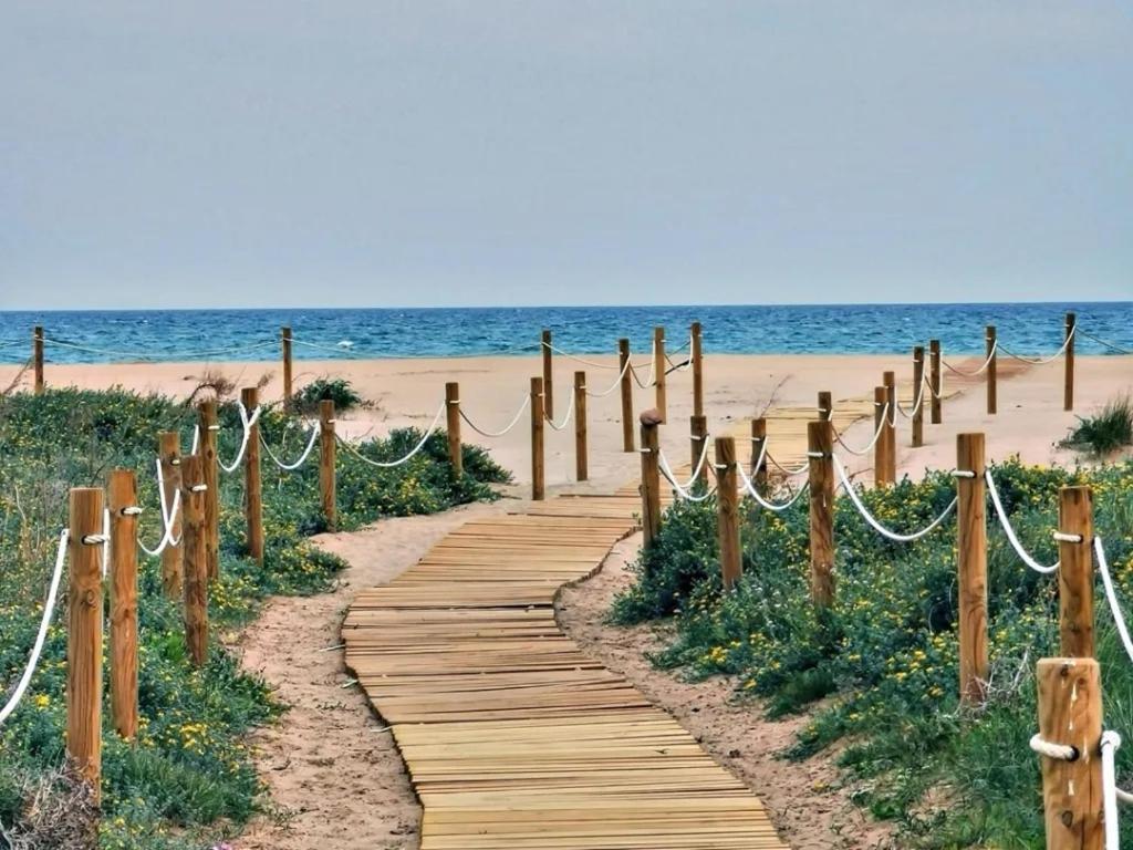 Moderno Piso Con Vistas En Puerto De Sagunto Vt-52189-V Lägenhet Exteriör bild